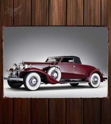 Металлическая табличка Stutz DV32 Convertible Coupe